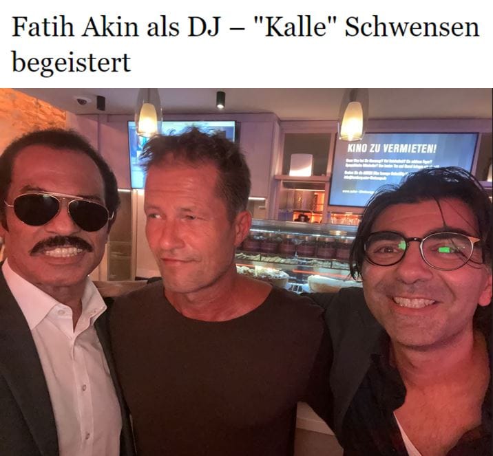 Fatih Akin als DJ – „Kalle“ Schwensen begeistert