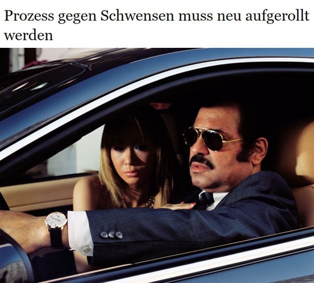 Prozess gegen Schwensen muss neu aufgerollt werden