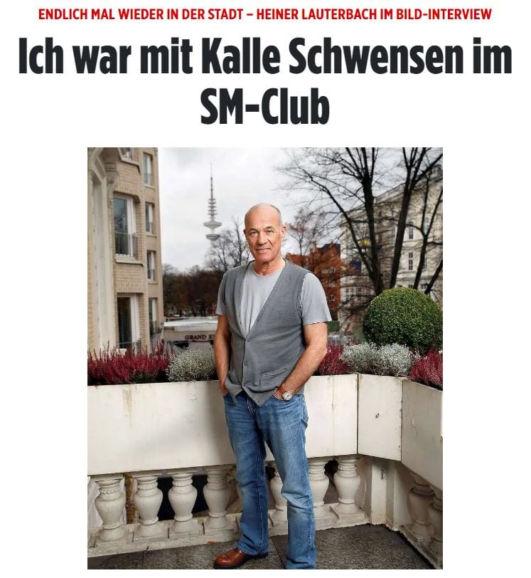 Ich war mit Kalle Schwensen im SM-Club