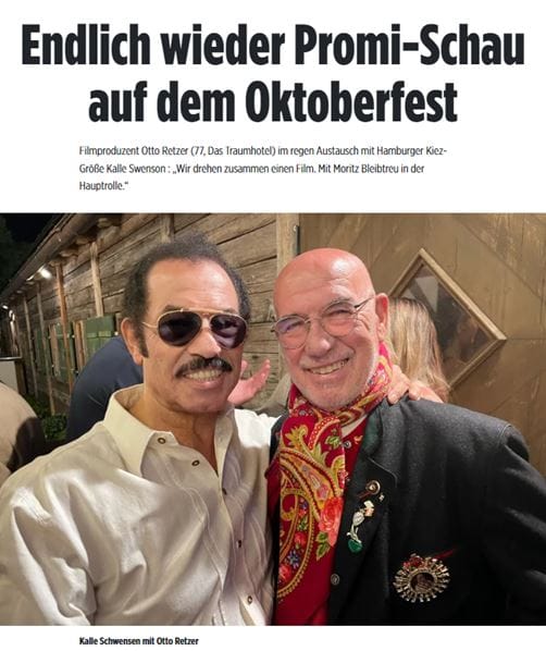 Endlich wieder Promi-Schau auf dem Oktoberfest