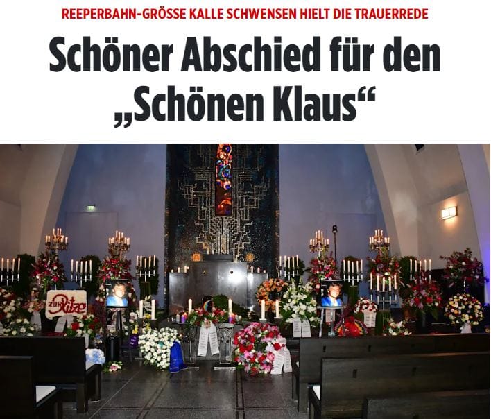 Schöner Abschied für den „Schönen Klaus“